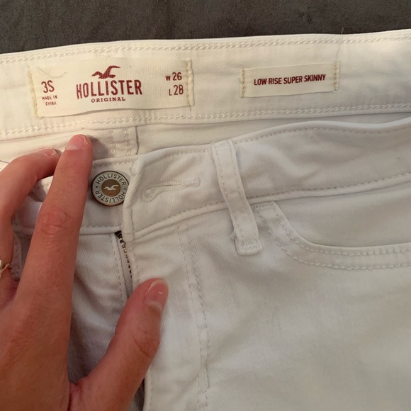 white holister skinny jeans - Picture 2 of 2